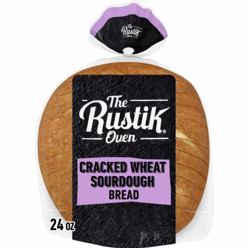 The Rustik Oven® ourdough Cracked Wheat Bread Perspective: front