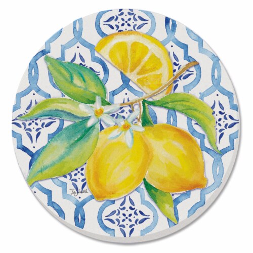 Conimar Lovely Lemons Coaster Perspective: front