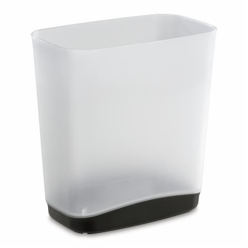Sterilite Slim Wastebasket Perspective: front