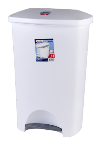 Sterilite 44 Quart Step-On Wastebasket-White, 1 ct - Fry's Food Stores