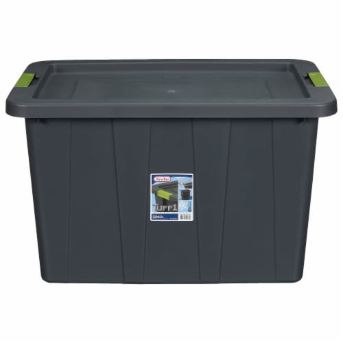 Sterilite Tuff1 Latching 18 Gallon Plastic Storage Container & Lid