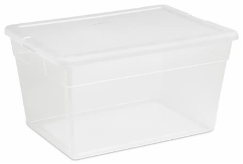 Storage Box White/Clear, qt - Kroger