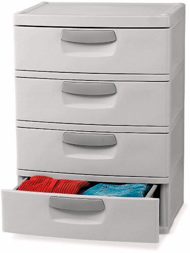 Sterilite 4 drawer on sale chest