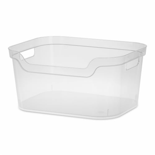 Sterilite Storage Bin with Carry Through Handles - Clear, 1 ct - Smith's  Food and Drug