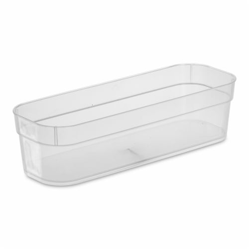 Sterilite® Narrow Storage Trays Perspective: front