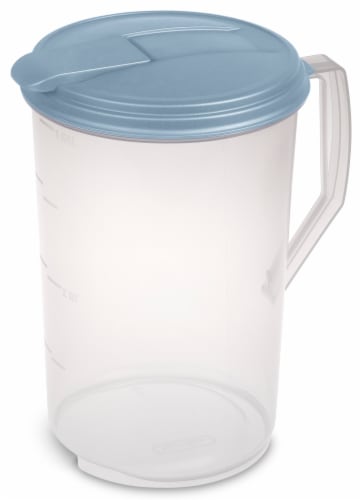 Sterilite 1gal Pitcher - Clear Perspective: front
