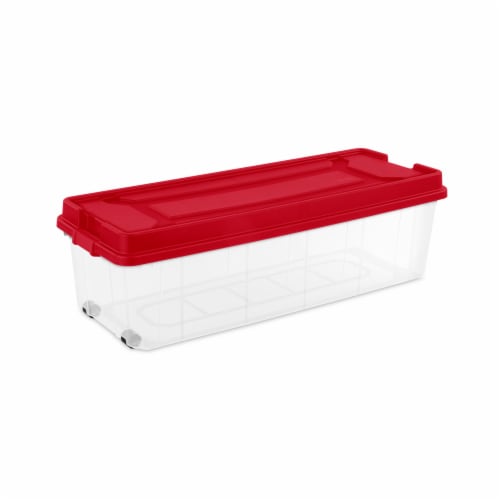 Sterilite Tree Box Rocket Red