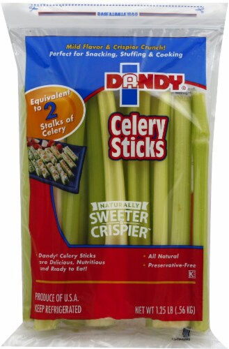 Celery Sticks Perspective: front