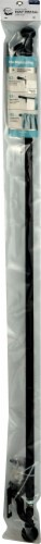 Maytex Mills Smart Rods Drapery Rod - Black Perspective: front