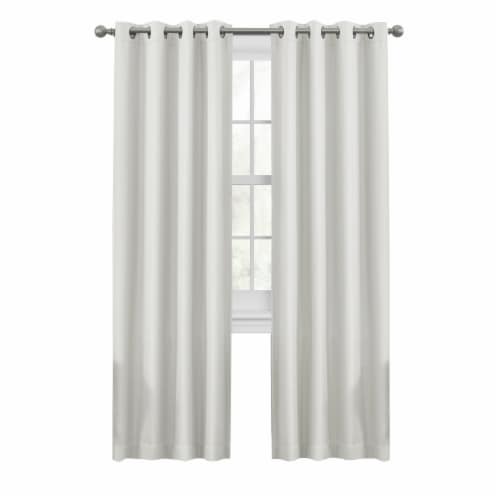 Maytex Sheridan Smart Curtain Ultimate Light Blocker - Linen Perspective: front