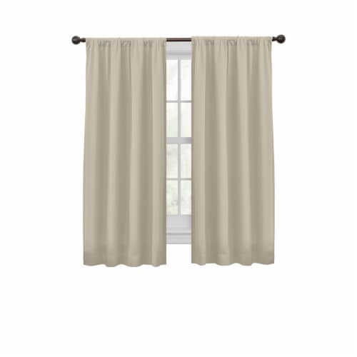 Maytex Jamie Smart Window Panel - Stone Perspective: front