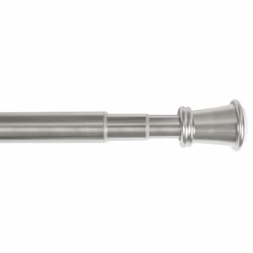 Maytex Mills Adjustable Length Telescoping Rod - Silver Perspective: front