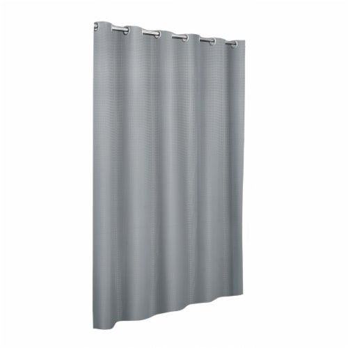 Maytex Mills InstaCurtain Stevenson Shower Curtain - Gray, 71 x 74 in ...