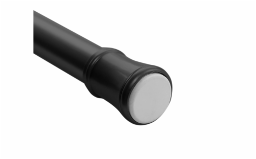 Maytex Mills Telescoping Tension Rod - Matte Black Perspective: front