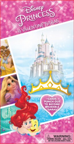 Paper Magic Disney Princess Valentine Tiaras Perspective: front