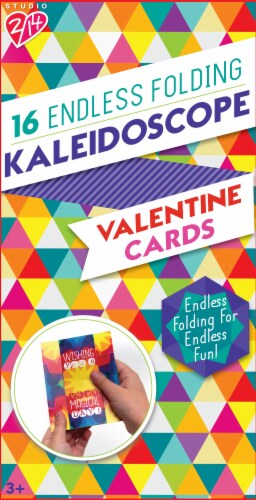 Paper Magic Kaleidoscope Valentines Perspective: front