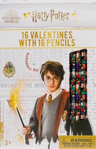 Paper Magic Harry Potter Valentines with Pencils Perspective: front