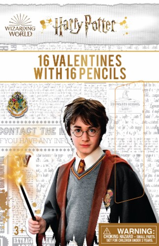 Paper Magic Group® Harry Potter Valentine Cards with Pencils Perspective: front