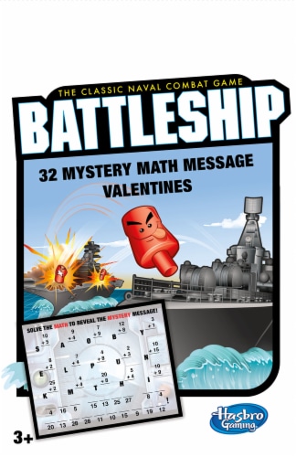 Paper Magic® Battleship Valentine Cards Perspective: front