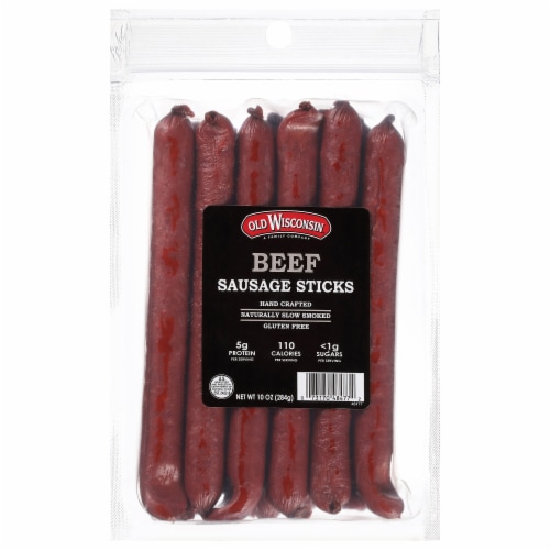 Old Wisconsin® Beef Sausage Sticks Perspective: front