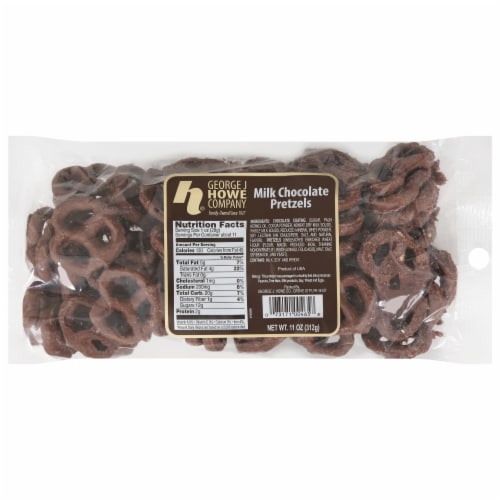 Howe Chocolate Pretzels Perspective: front