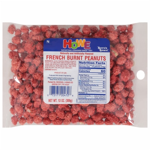 Howe French Burnt Peanuts Perspective: front