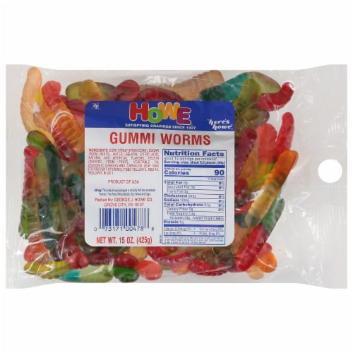 Howe Gummy Worms Perspective: front