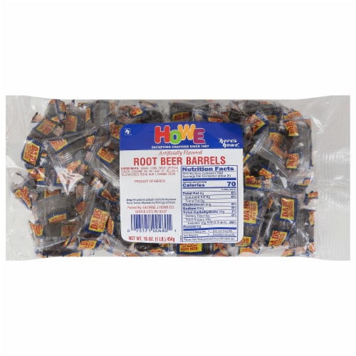 Howe Root Beer Barrels Perspective: front