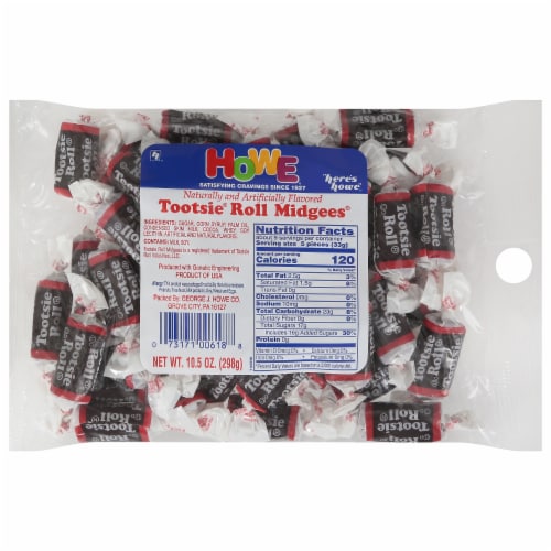 Tootsie® Rolls Midgees® Perspective: front