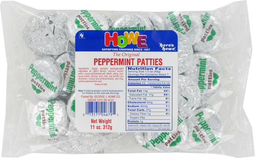 Howe Peppermint Patties Perspective: front