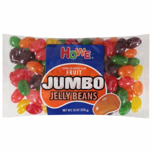 Howe Jumbo Fruit Jelly Beans Perspective: front