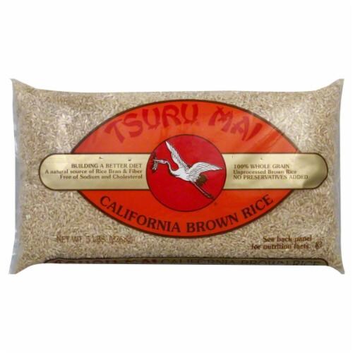Tsuru Mai BG19181 Tsuru Mai Brown Rice - 6x80OZ Perspective: front