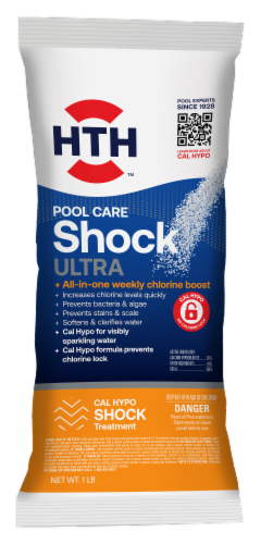 HTH™ Pool Care Shock Ultra Swimming Pool Treatment Perspective: front