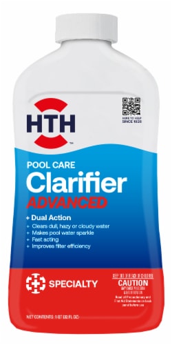 HTH™ Advanced Pool Care Clarifier Perspective: front