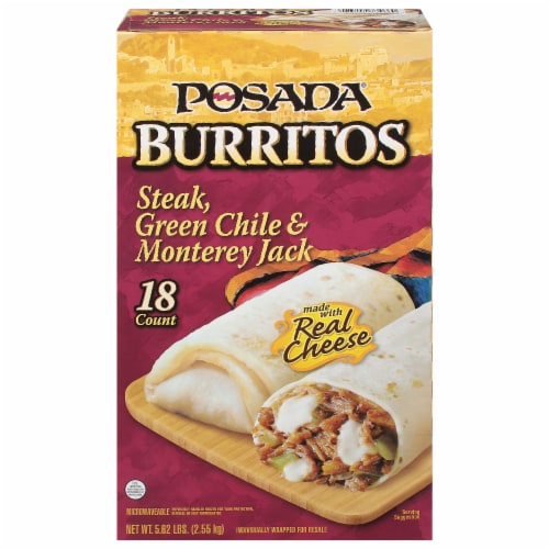 Posada Steak & Cheese Chimichangas Perspective: front