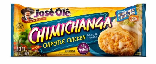 Jose Ole Spicy Chipotle Chicken Chimichanga Perspective: front