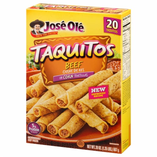 Jose Ole® Beef Taquitos Perspective: front