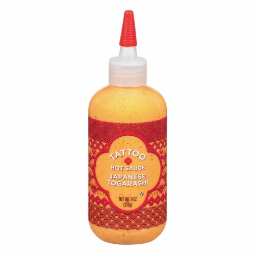 Tattoo Hot Sauce Japanese Togarashi Hot Sauce Perspective: front