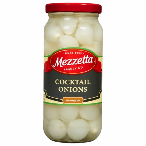 Mezzetta Imported Cocktail Onions Perspective: front