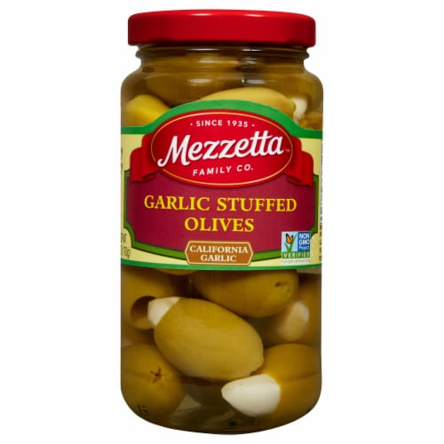Mezzetta™ Garlic Stuffed Olives Perspective: front