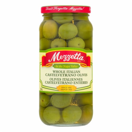 Mezzetta Italian Castelvetrano Whole Green Olives