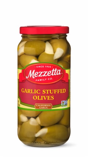 Mezzetta™ Garlic Stuffed Olives Perspective: front