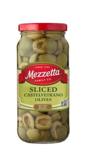 Mezzetta™ Sliced Castelvetrano Olives Perspective: front