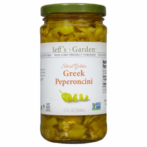 Jeff's Naturals Sliced Greek Peperoncini Perspective: front