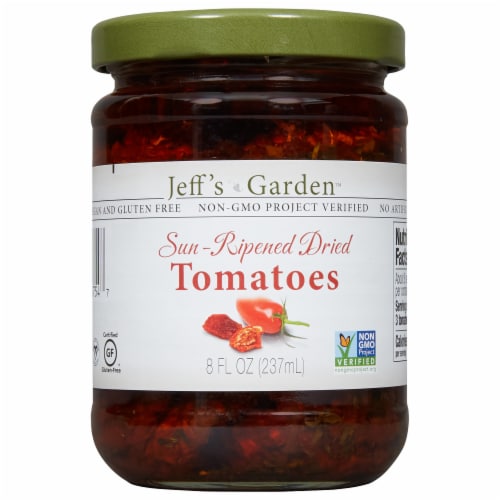Jeff's Garden™ Sun-Ripened Dried Tomatoes Perspective: front