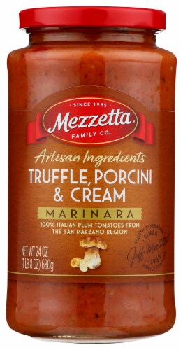 Mezzetta™ Truffle Porcini & Cream Marinara Sauce Perspective: front