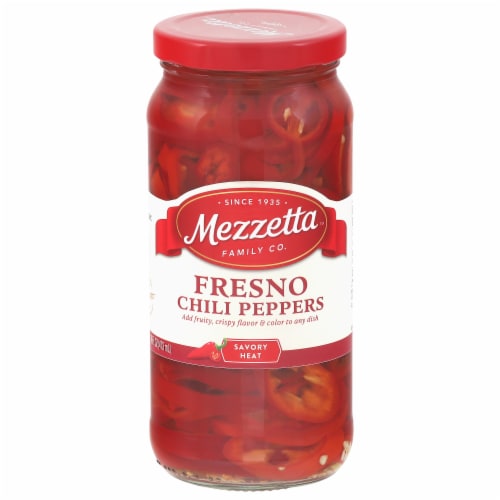 Mezzetta™ Fresno Chili Peppers Perspective: front