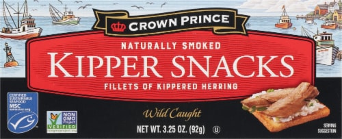 Crown Prince® Naturally Smoked Kipper Snack Perspective: front