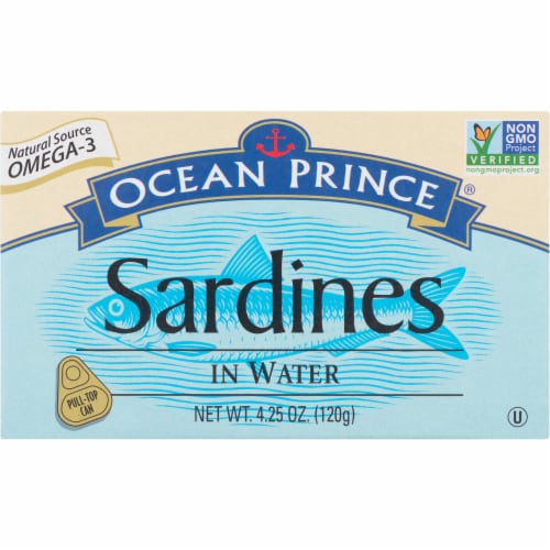 Crown Prince Ocean Prince Sardines In Water Perspective: front