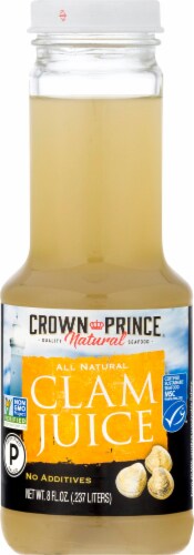 Crown Prince Clam Juice Perspective: front